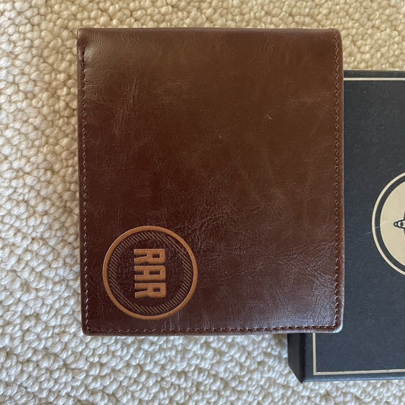 Custom Leather Wallet “RAR” - Picture 1 of 5